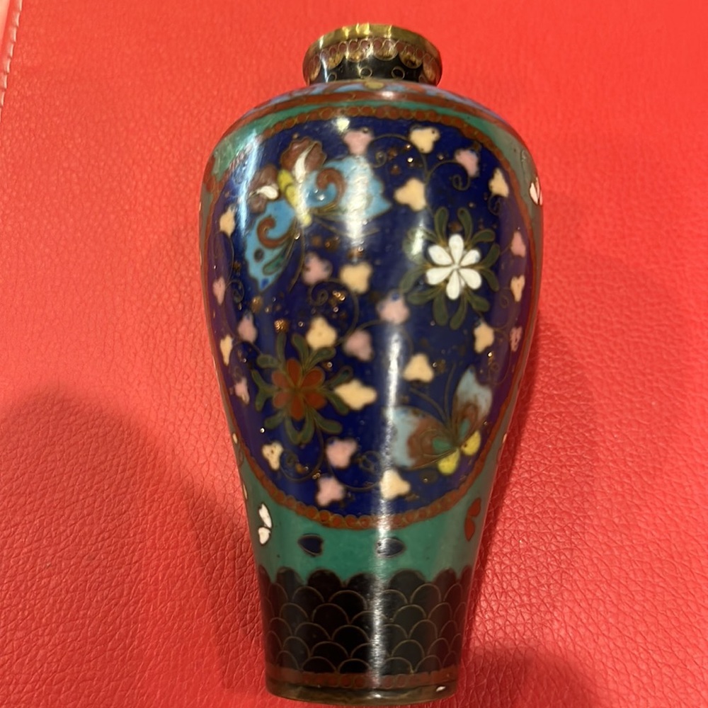 Antique  Cloisonné Vase